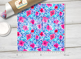 Flower Patterned Adhesive Vinyl 390